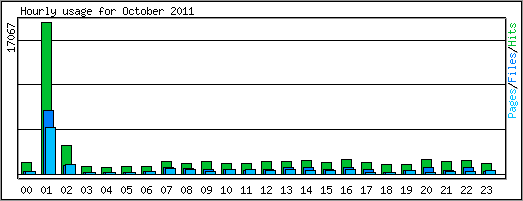 Hourly usage