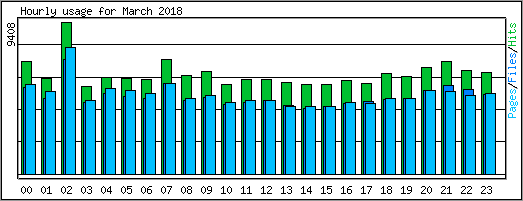 Hourly usage